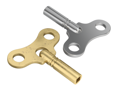Winding Keys 3D Model