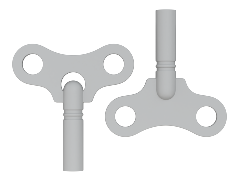 Winding Keys 3D-Modell
