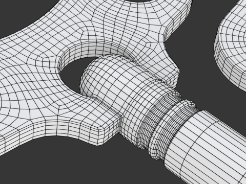 Winding Keys 3D-Modell