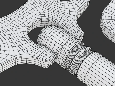 Sarma Tuşları 3D Model