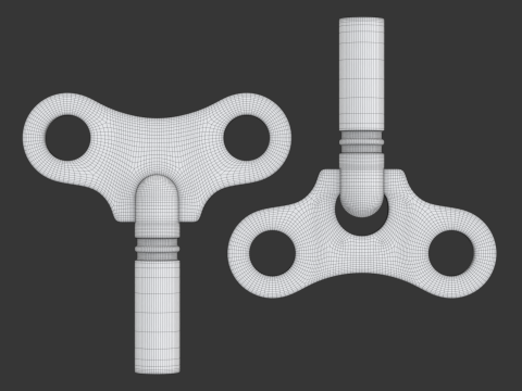 Winding Keys 3D-Modell
