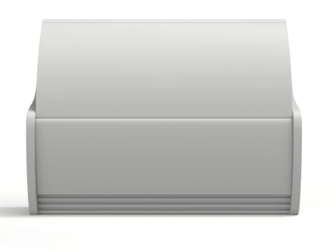 Ice Cream Showcase Fridge 3D Model