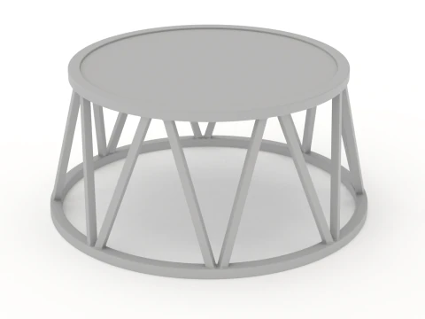 Circus Stand Set 3D Model