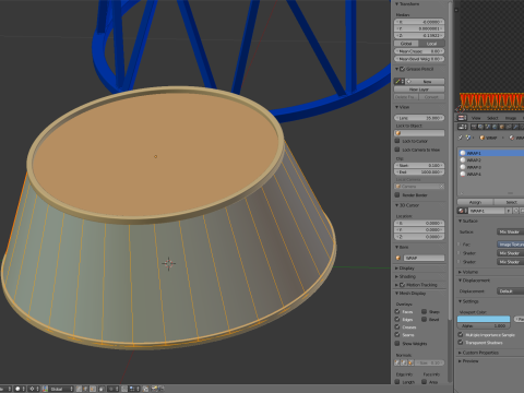 Circus Stand Set 3D Model