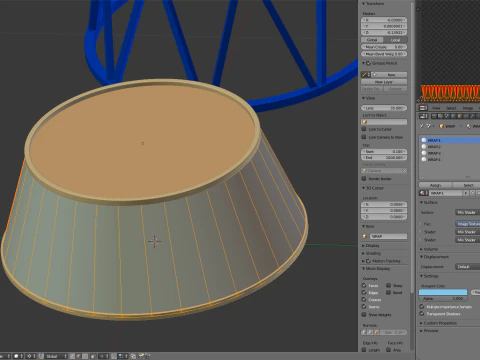 Circus Stand Set 3D Model