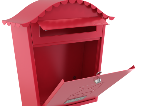 Post Box Modèle 3D
