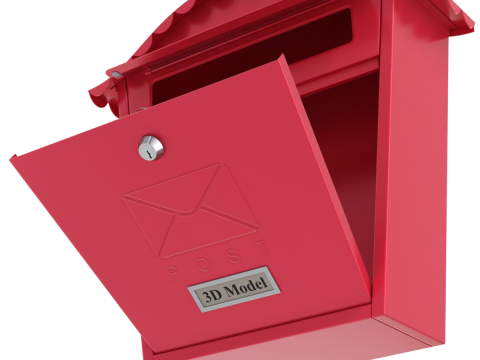Post Box Modèle 3D