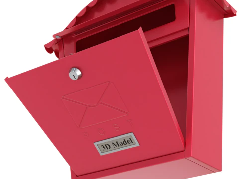 Post Box 3D Model