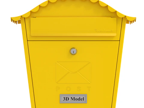 Post Box 3D Model