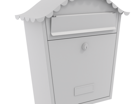 Post Box Modèle 3D