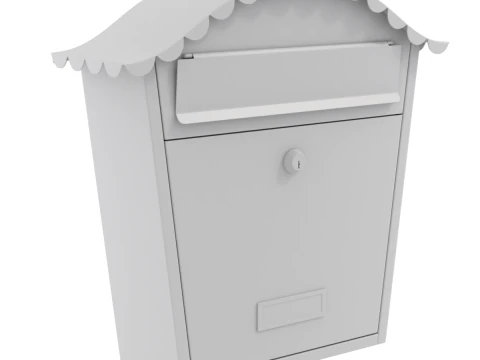 Post Box 3D Model