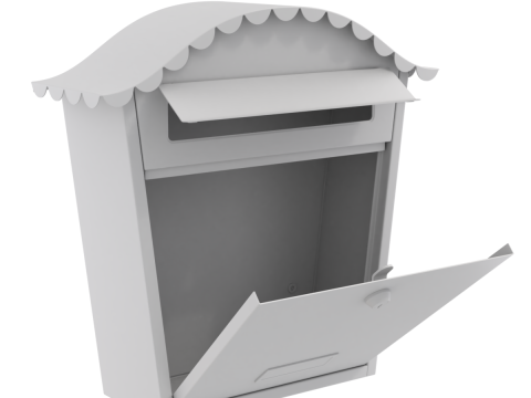Post Box Modèle 3D