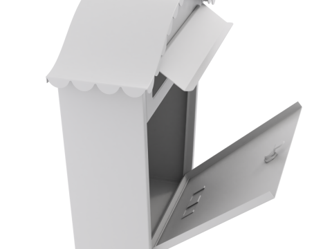 Post Box Modèle 3D