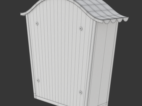 Post Box Modèle 3D