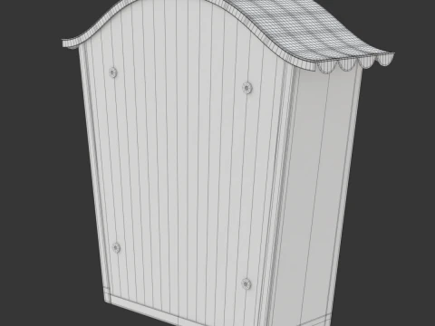 Post Box 3D Model