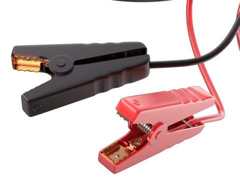 Car Jump Starter Clamps 3D Model