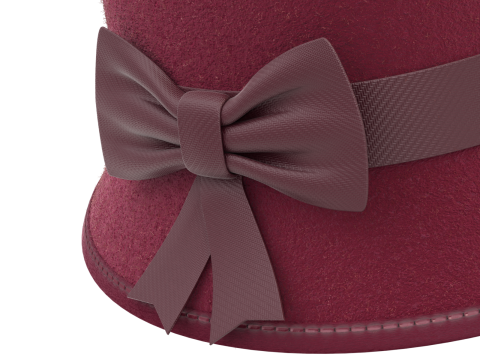 Cloche Hat Modelo 3D