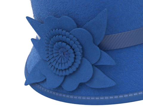 Cloche Hat Modelo 3D