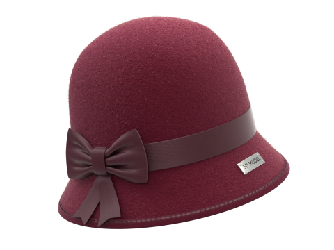 Cloche Hat Modelo 3D