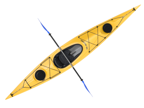 Kayak 3D 모델