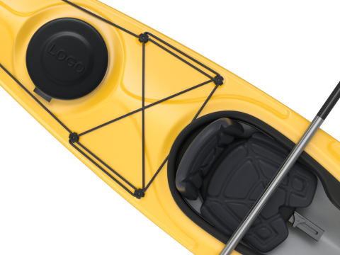 Kayak 3D 모델