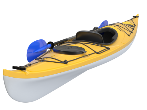 Kayak 3D 모델
