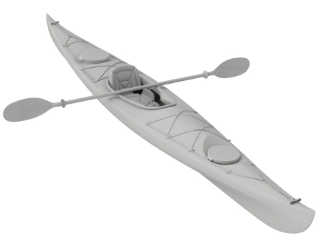 Kayak 3D Model
