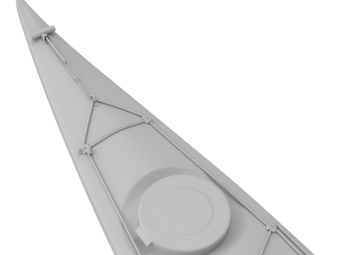 Kayak 3D 모델