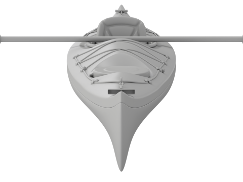 Kayak 3D 모델