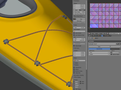 Kayak 3D Model