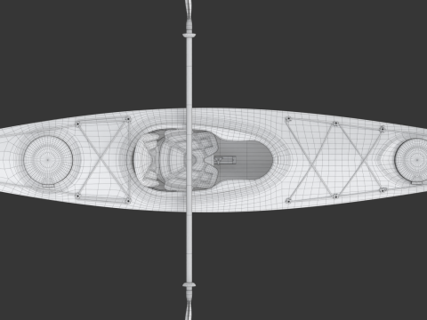 Kayak 3D 모델
