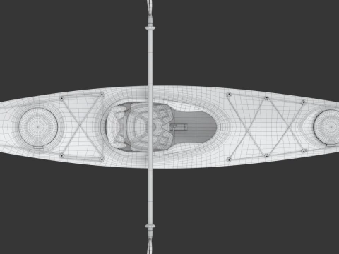 Kayak 3D Model