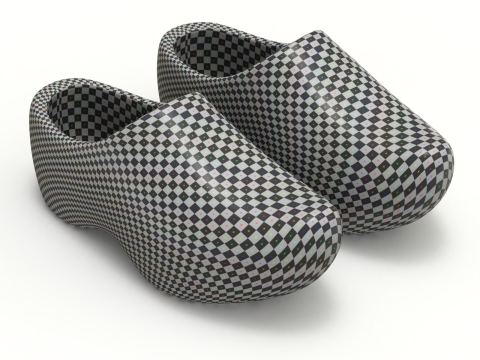 Dutch Clogs 3D मॉडल