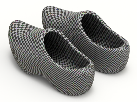 Dutch Clogs 3D मॉडल