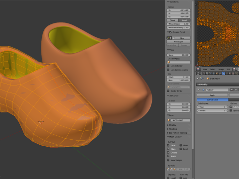 Dutch Clogs 3D मॉडल