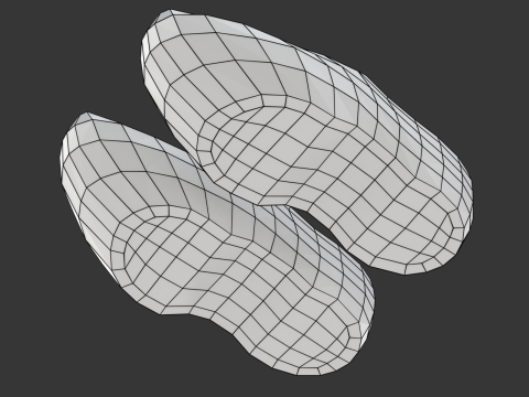 Dutch Clogs 3D मॉडल