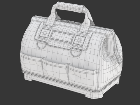 Mouth Tool Bag 3Dモデル