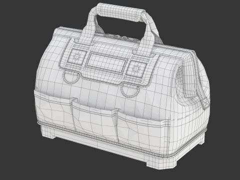 Mouth Tool Bag 3D Model