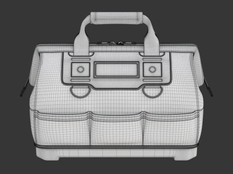Mouth Tool Bag 3D Model