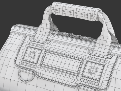 Mouth Tool Bag 3Dモデル