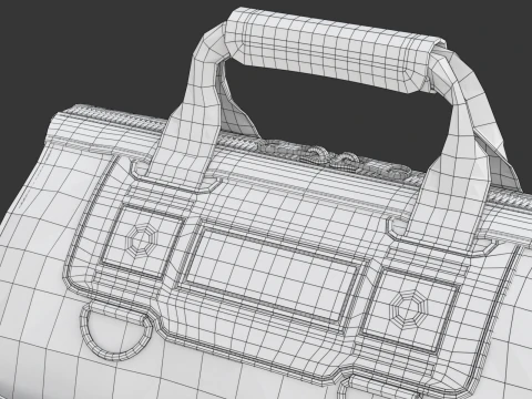 Mouth Tool Bag 3D Model