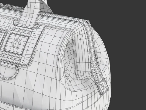 Mouth Tool Bag 3D Model