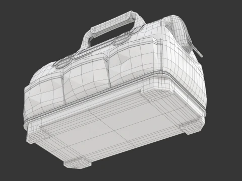 Mouth Tool Bag 3D Model