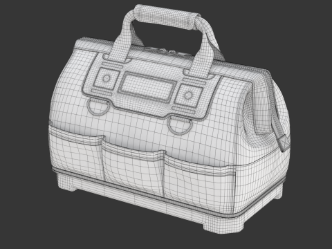 Mouth Tool Bag 3Dモデル