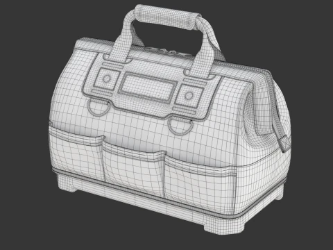 Mouth Tool Bag 3D Model