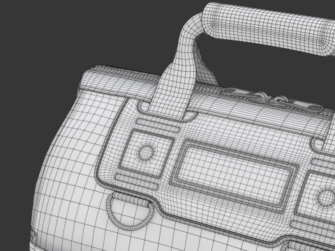 Mouth Tool Bag 3Dモデル