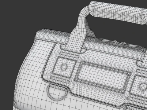 Mouth Tool Bag 3D Model