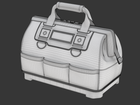 Mouth Tool Bag 3Dモデル