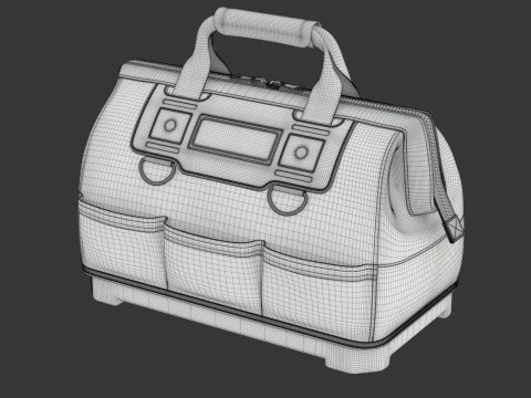 Mouth Tool Bag 3D Model