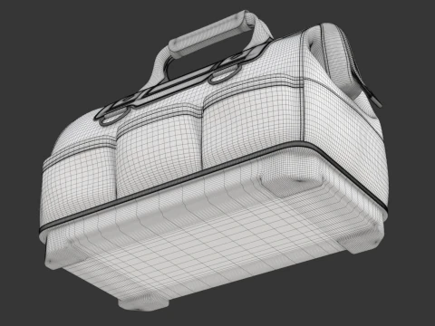 Mouth Tool Bag 3D Model